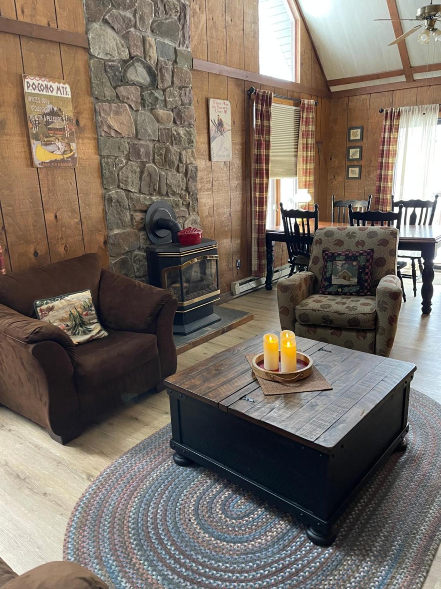 Pocono Mountain View Lake House In ليك هارمونى المظهر الخارجي الصورة
