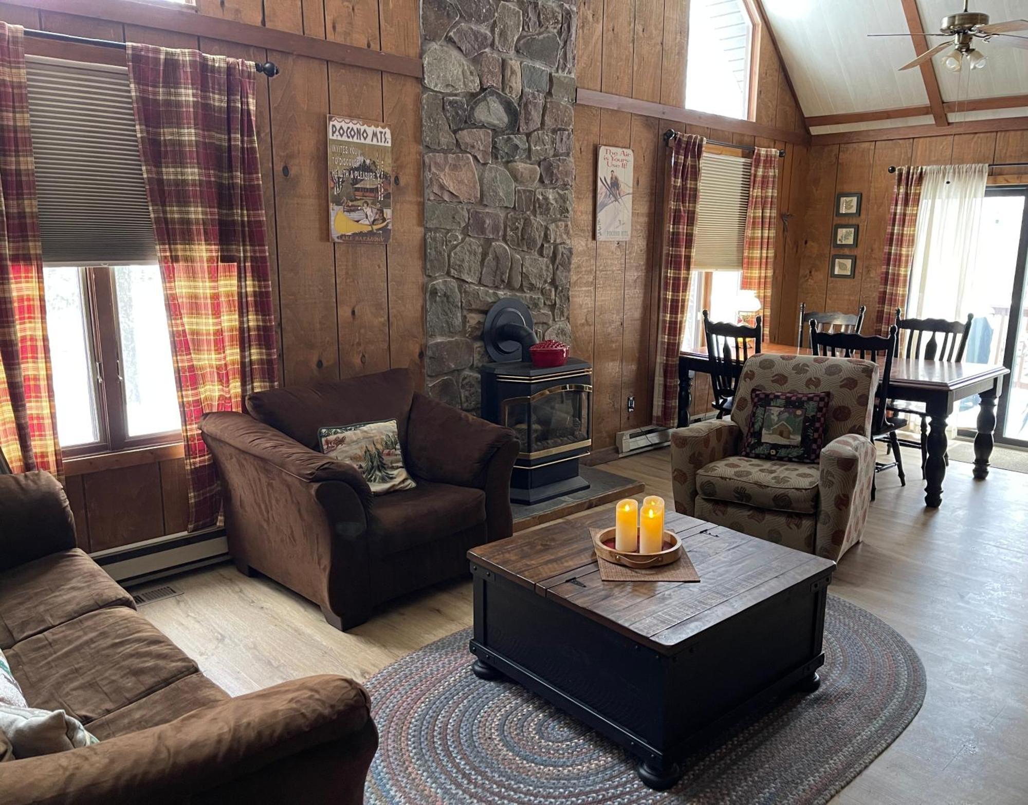Pocono Mountain View Lake House In ليك هارمونى المظهر الخارجي الصورة