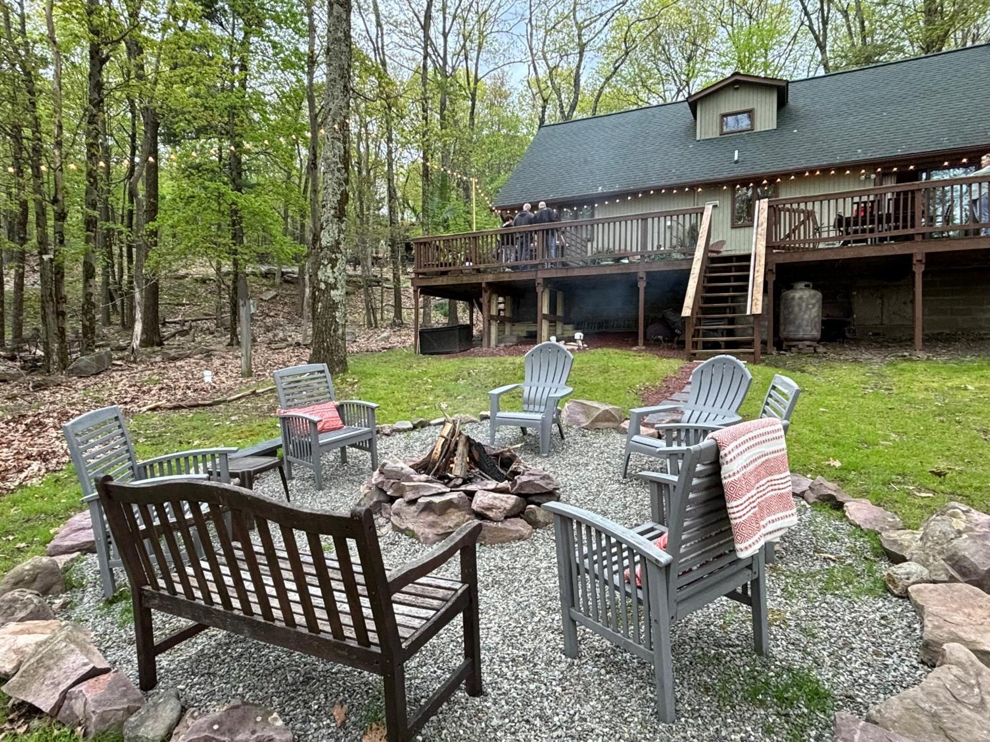 Pocono Mountain View Lake House In ليك هارمونى المظهر الخارجي الصورة